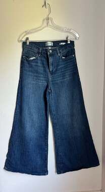 FRAME Le Palazzo Crop Jeans Size 29